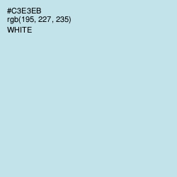 #C3E3EB - Jagged Ice Color Image